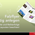 Falzflyer richtig anlegen